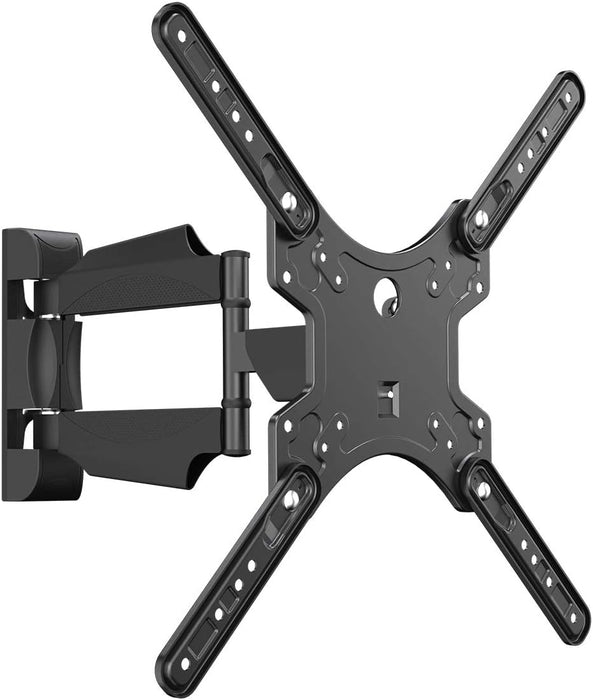 Suptek Adjustable TV Wall Mount Swivel and Tilt TV Arm Bracket for Most 32-55 inch LED, LCD Monitor and Plasma TVs up to 70lbs VESA up to 400x400mm (MAFD-L400) - open_box