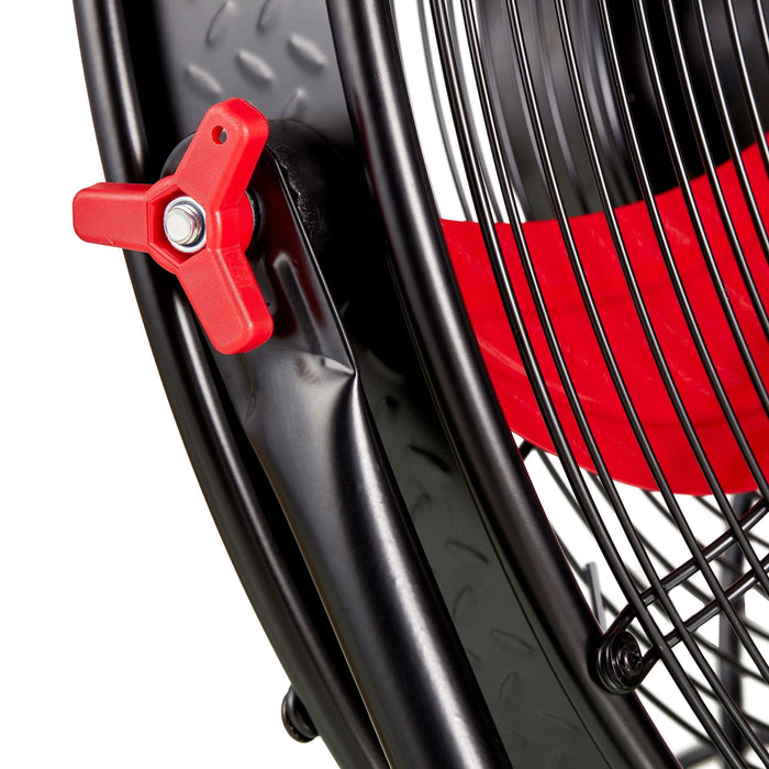 Hyper Tough New 20 inch High Velocity Sealed Motor Drum Fan with Wall Mount - use_like_new