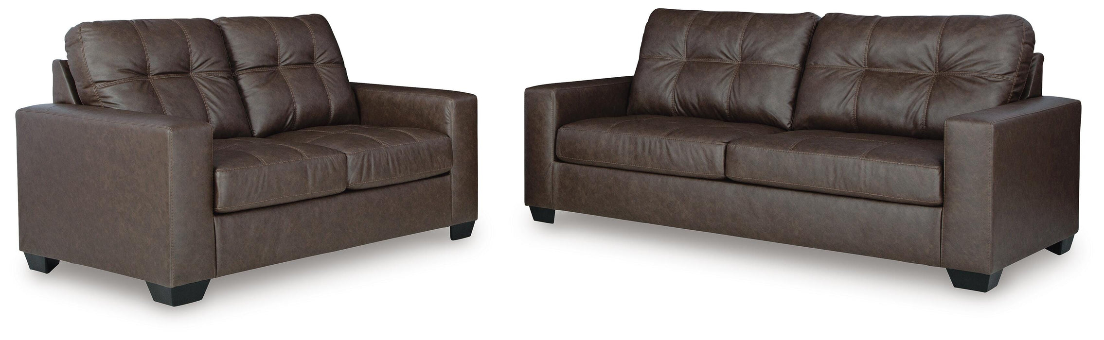 Barlin Mills Umber Barlin Mills Sofa and Loveseat