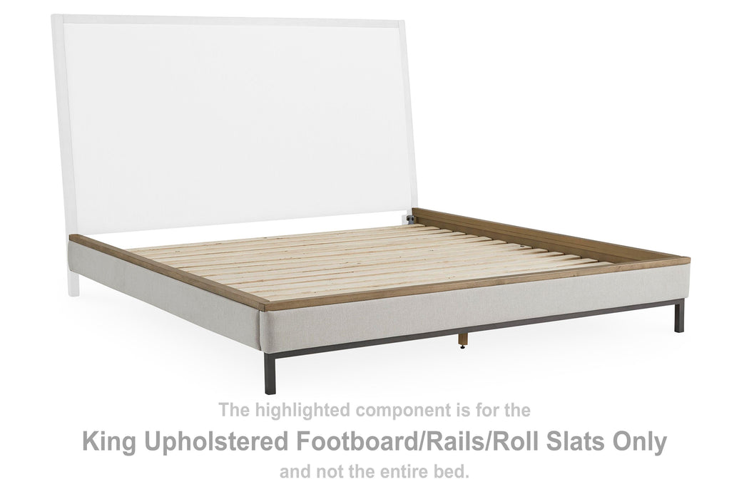 Tomtyn Light Brown King UPH FTBD/Rails/Roll Slats