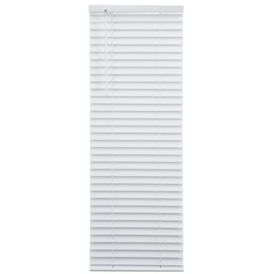Better Homes & Gardens 2" Cordless Faux Wood Horizontal Blinds, White, 35x72 - display_model