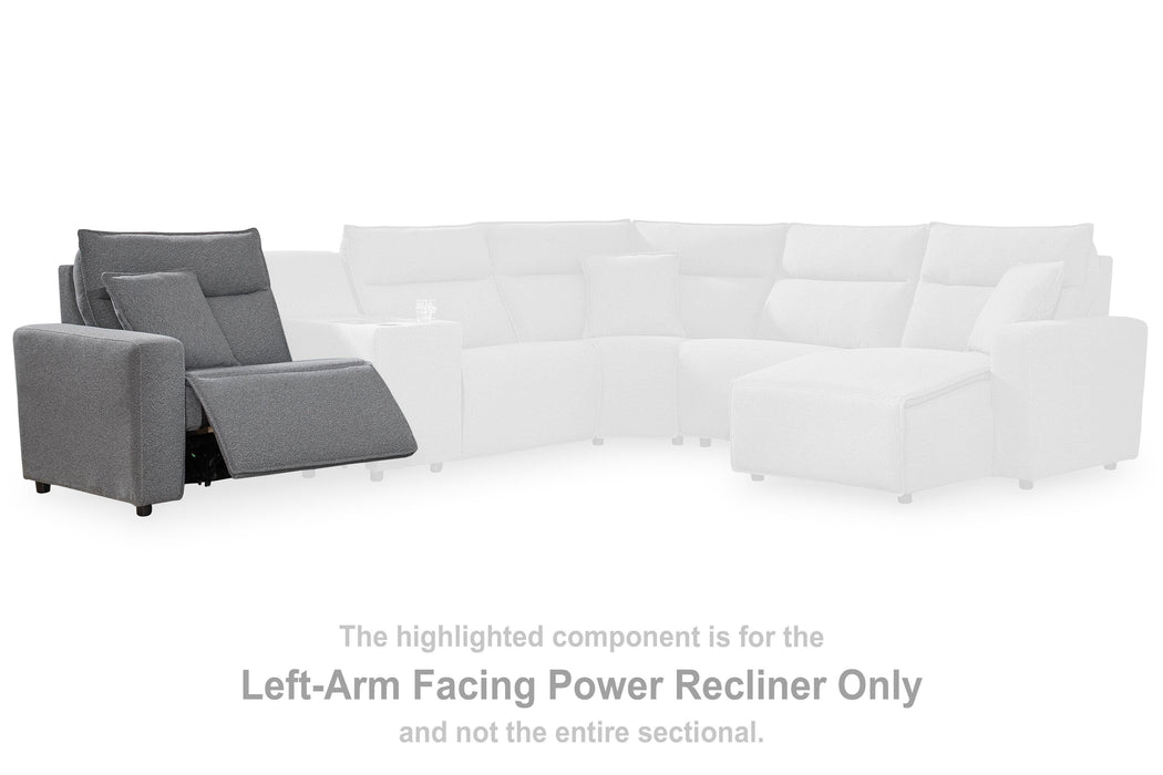 Modmax II Salt and Pepper Living Room Collection