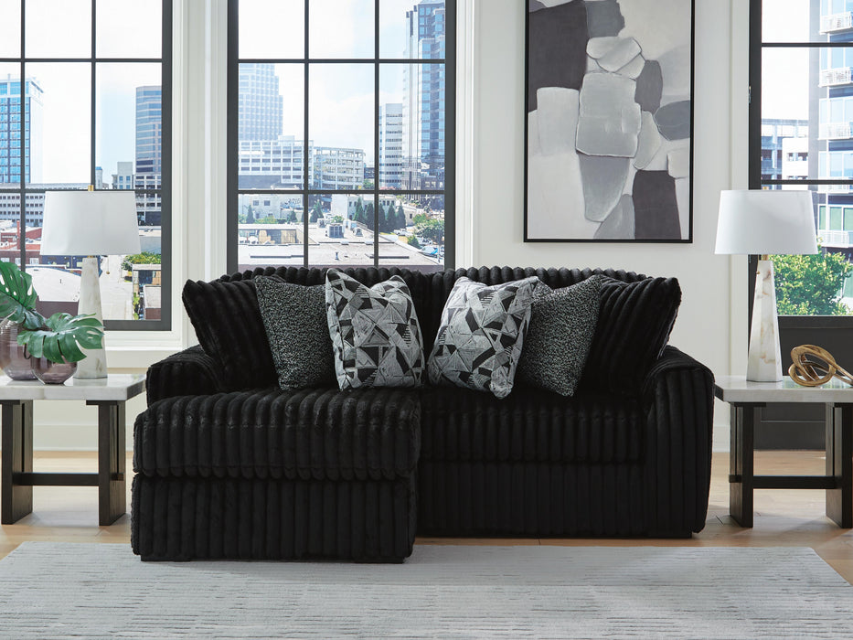 Midnight-Madness Onyx Midnight-Madness 2-Piece Sectional with Chaise