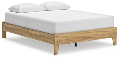 Bermacy Light Brown Bedroom Furniture Pieces