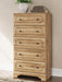 Galletyn Warm Brown Five Drawer Chest