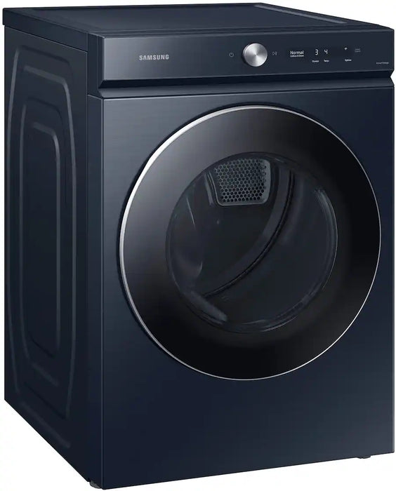 Samsung - BESPOKE 7.6 Cu. Ft. Stackable Smart Electric Dryer with Steam and AI Optimal Dry - Brushed Navy - Open Box - fair - new