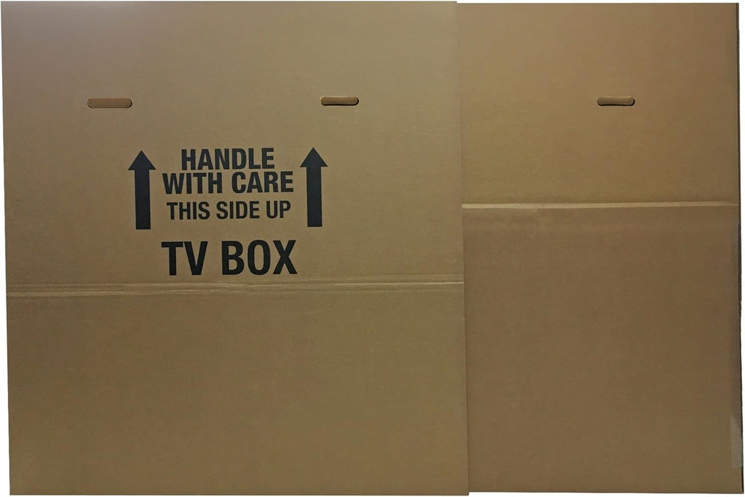 Uboxes TV Adjustable Moving Box Fits Up to 70 - open_box