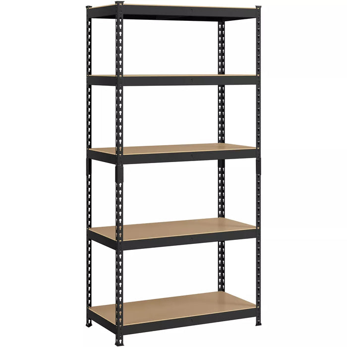 Yaheetech 5-Tier Utility Storage Shelves Garage Metal Shelving Unit - new