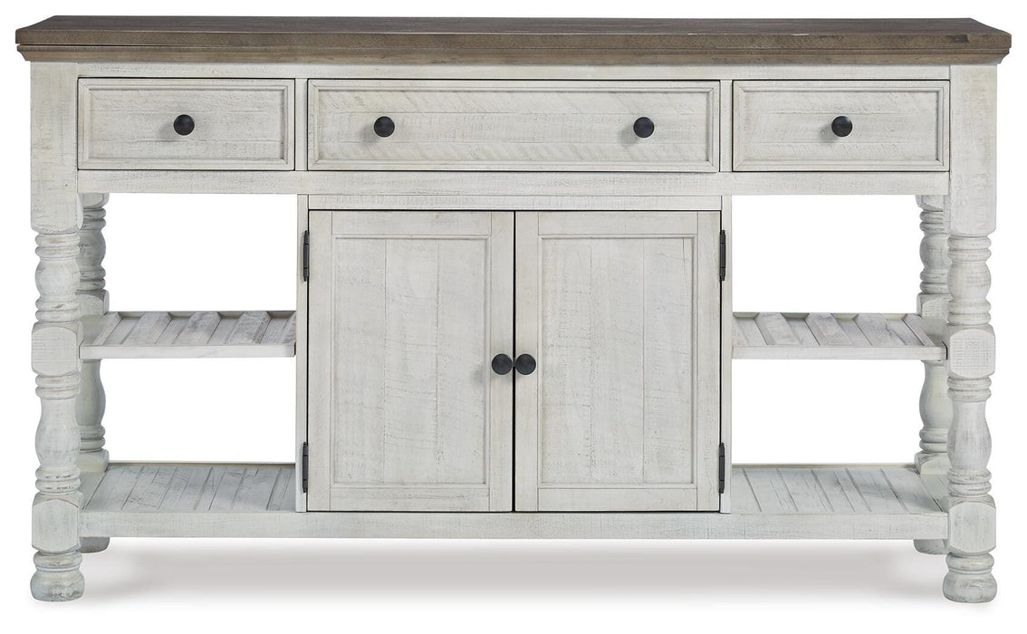 Havalance White/Gray Dining Collection