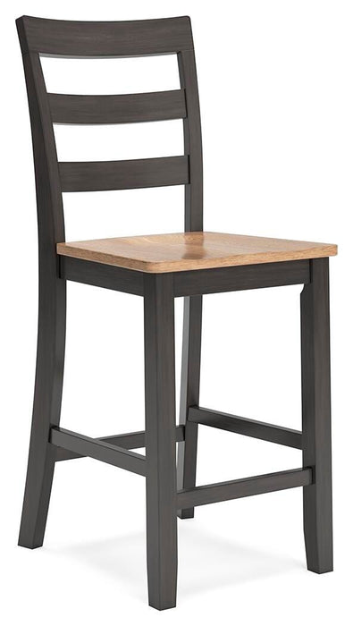 Gesthaven Natural/Brown Gesthaven Counter Height Barstool