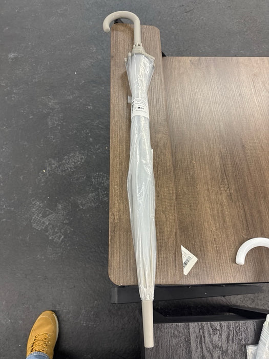 Amazon Basics Clear Bubble Umbrella, Round, 34.5 inch - new