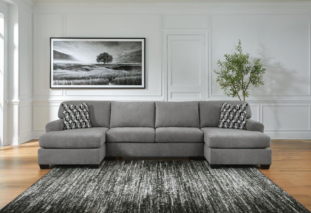 Birkdale Court Gray Birkdale Court 3-Piece Sectional