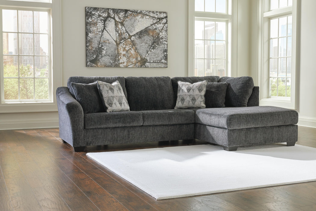Biddeford Shadow Biddeford 2-Piece Sleeper Sectional with Chaise