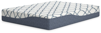 12 Inch Chime Elite 2.0 White/Blue Mattress