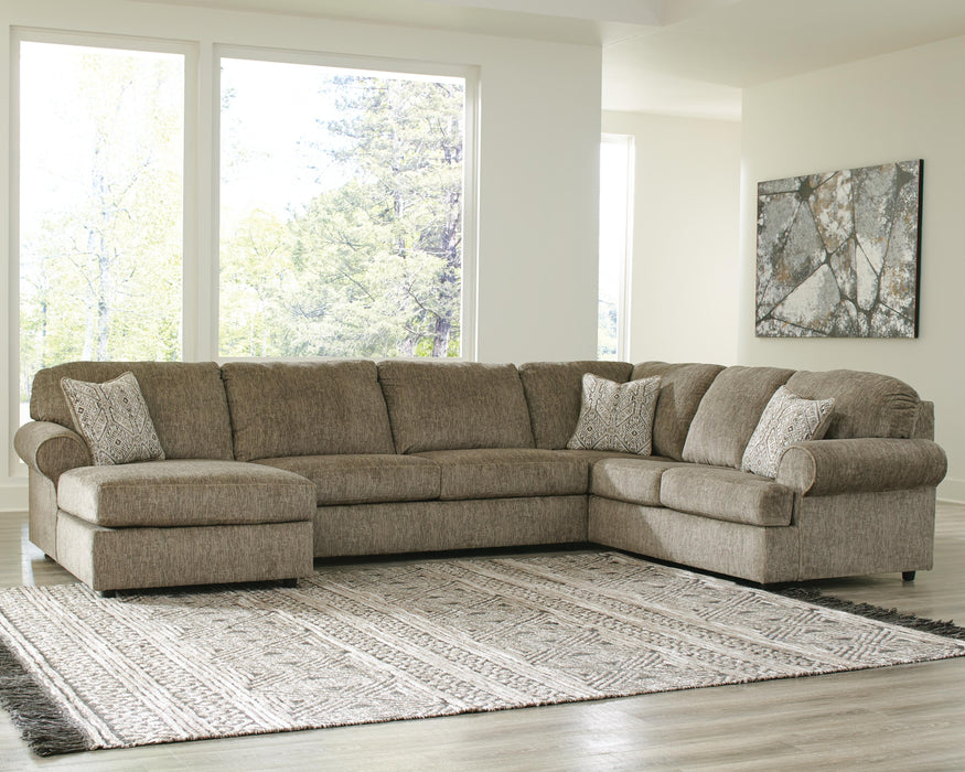 Hoylake Chocolate Hoylake 3-Piece Sectional with Chaise