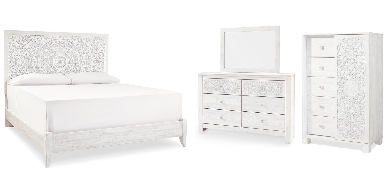 Paxberry Whitewash Bedroom Collection