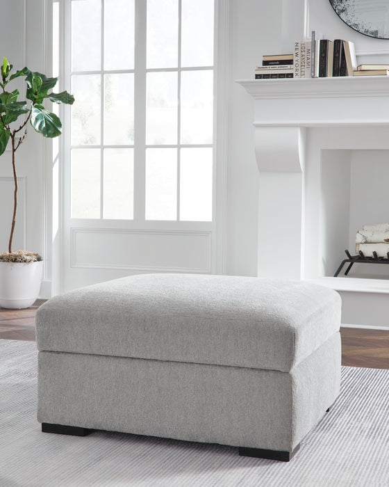 Gabyleigh Nickel Ottoman With Storage