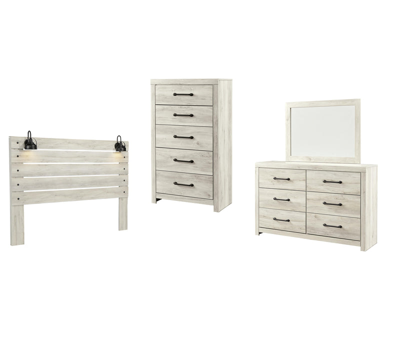 Cambeck Whitewash Panel Bedroom Collection