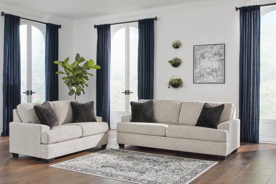 Vayda Pebble Vayda Sofa and Loveseat
