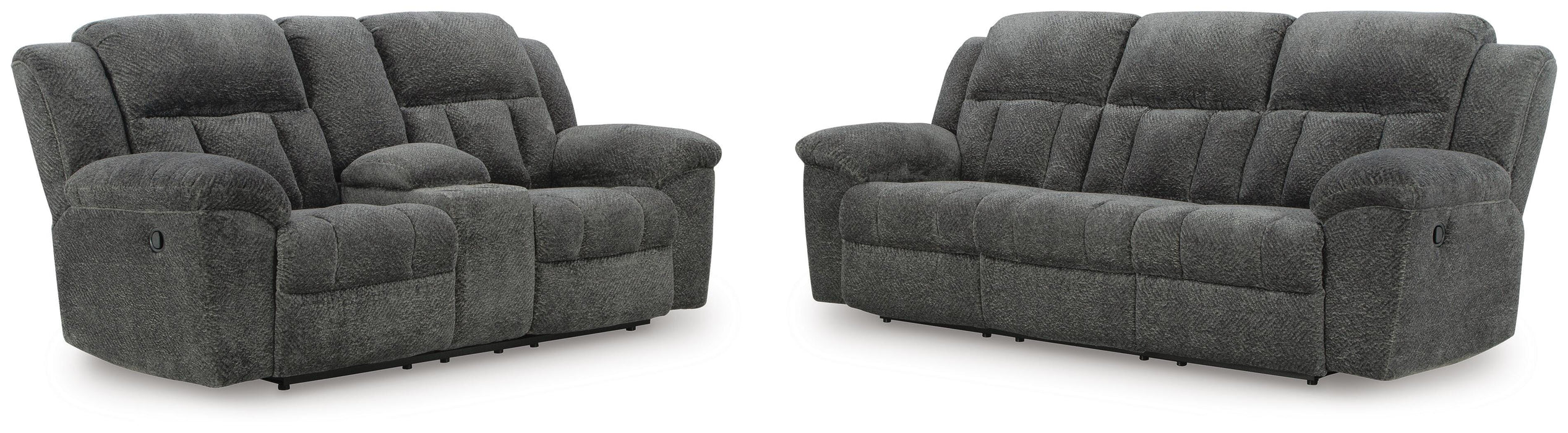 Frohn Graphite Frohn Sofa and Loveseat