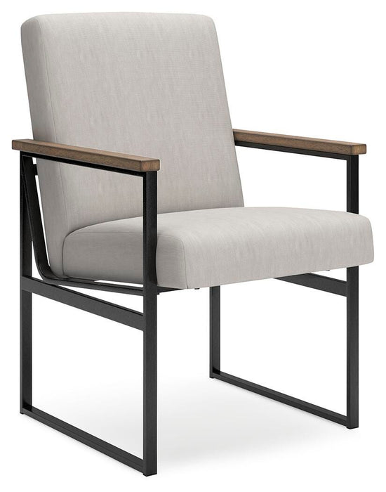 Montia Light Brown Home Office Desk Chair (1/CN)