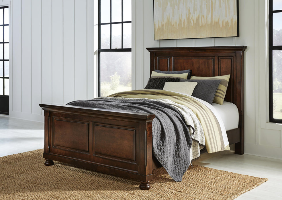 Porter Rustic Brown Porter Queen Panel Bed