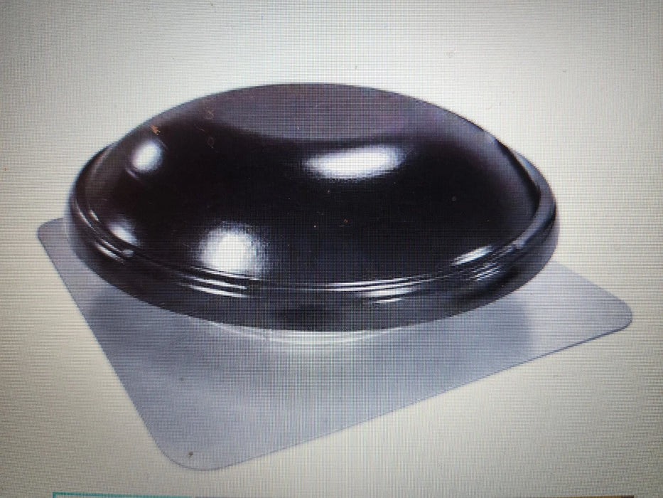 Masterflow 1500 CFM Black Power Roof Mount Attic Fan - open_box