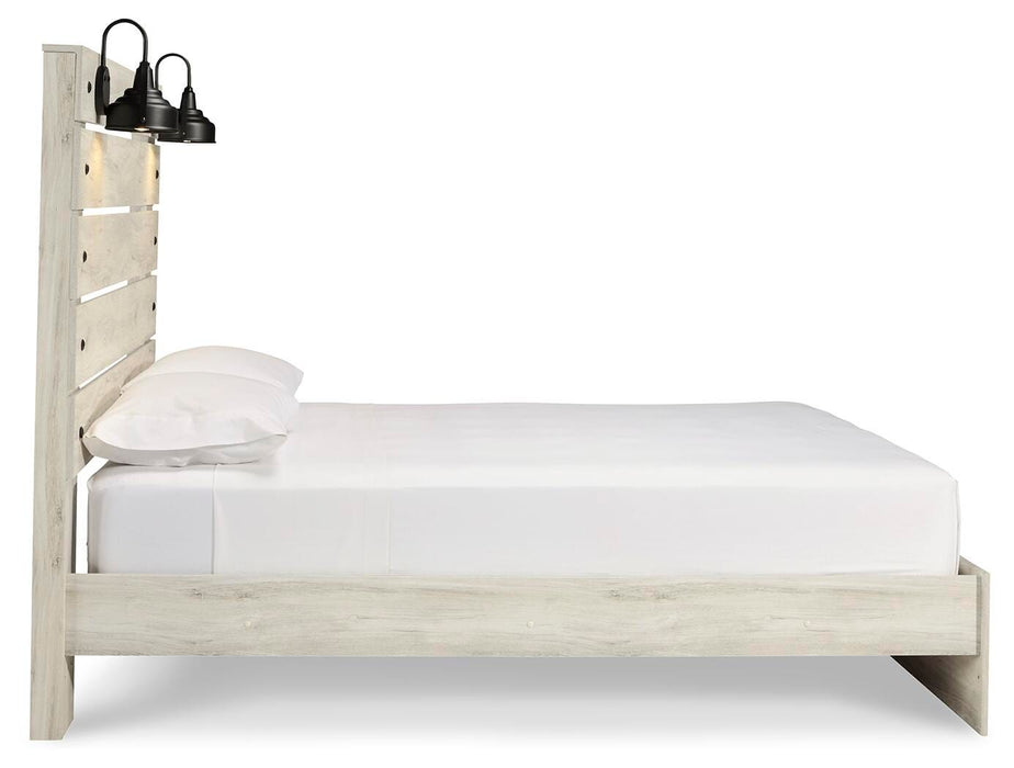 Cambeck Whitewash Cambeck Queen Panel Bed