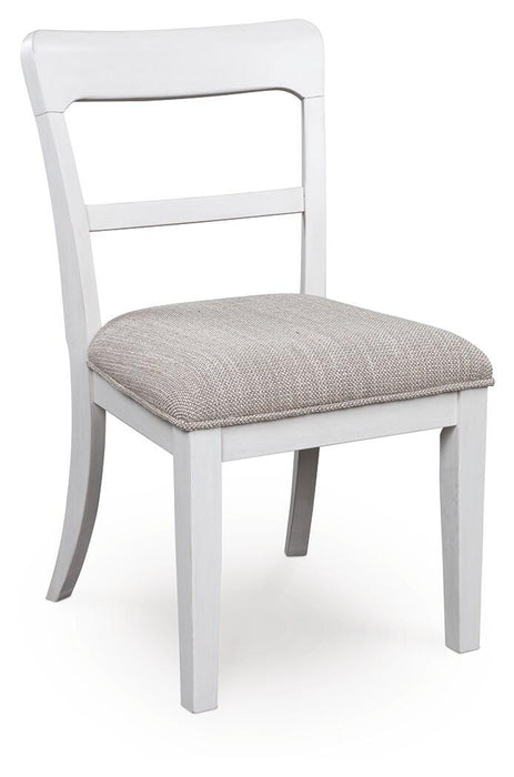 Chadworth White Dining UPH Side Chair (Priced Per Item, Must Order 2, 4, 6, or 8)