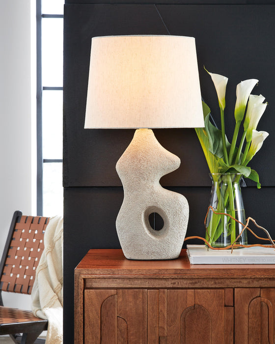 Chadrich Antique Beige Paper Table Lamp (Priced Per Item, Must Order 2, 4, 6, or 8)