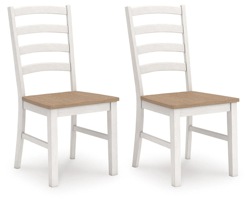 Westlinport Antique White/Natural Dining Collection