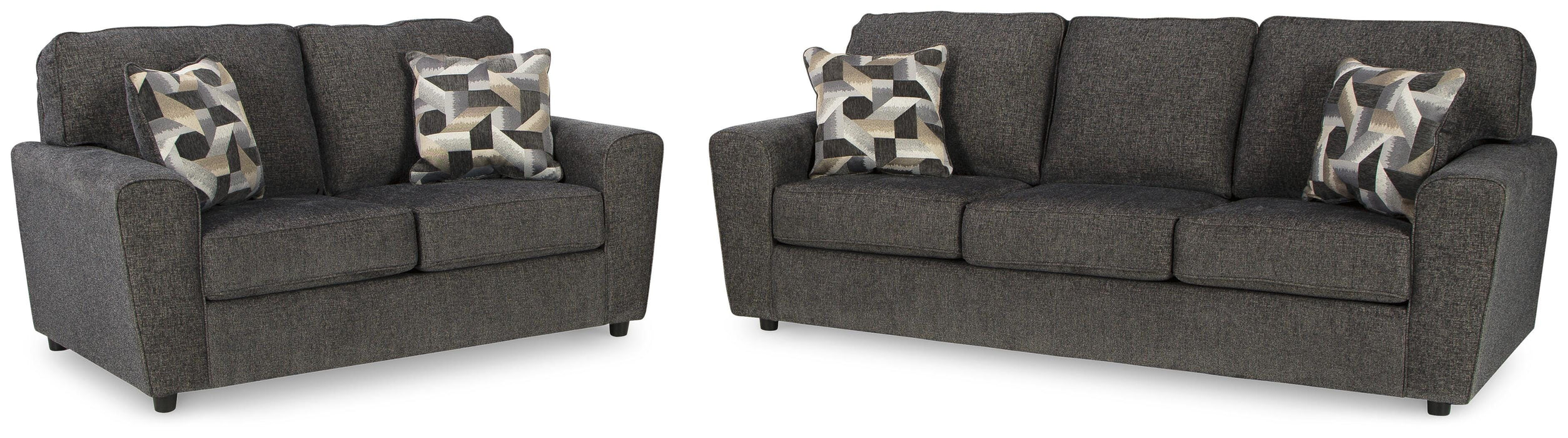 Cascilla Slate Cascilla Sofa and Loveseat