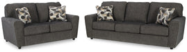 Cascilla Slate Cascilla Sofa and Loveseat
