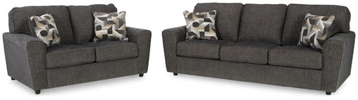Cascilla Slate Cascilla Sofa and Loveseat