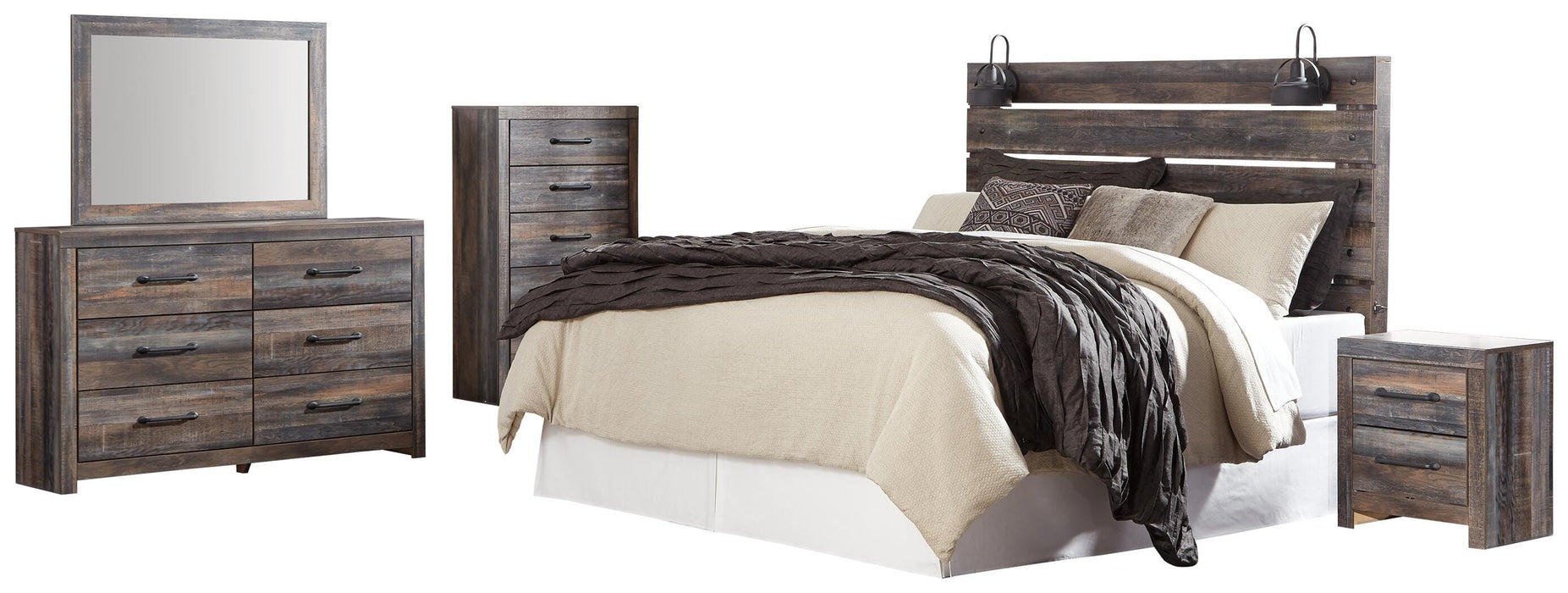 Drystan Multi Panel Bedroom Collection