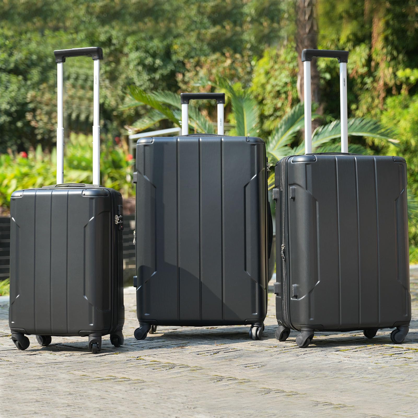 Merax Suitcases With Wheels Lightweight Carry-On Luggage, TSA Lock and Reinforced Corners, 20