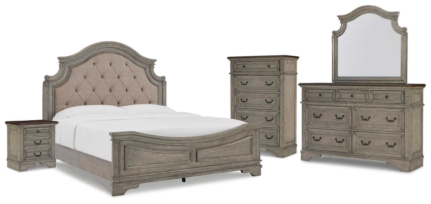 Lodenbay Antique Gray Bedroom Collection