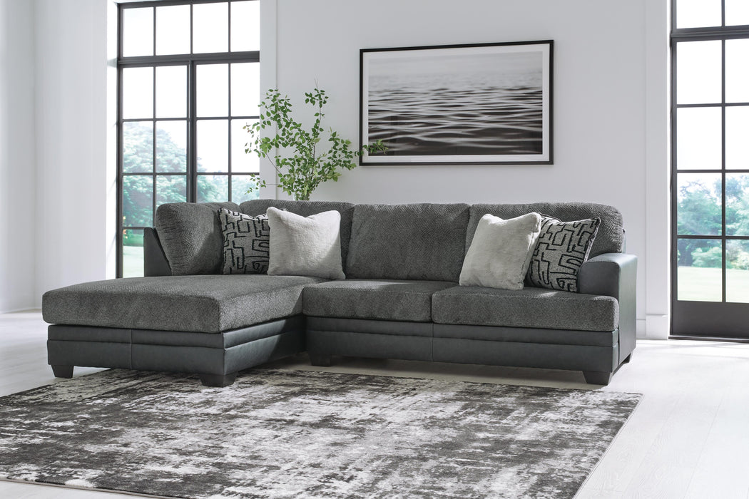 Brixley Pier Graphite Brixley Pier 2-Piece Sectional with Chaise