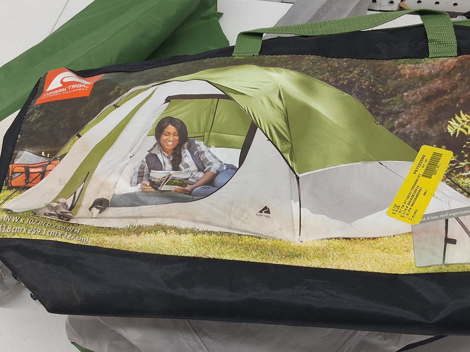 Ozark Trail 4-Person Clip & Camp Dome Tent with Rainfly - new