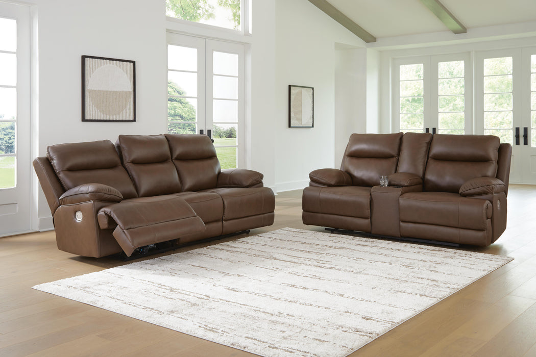 VonRyan Tobacco VonRyan Sofa and Loveseat