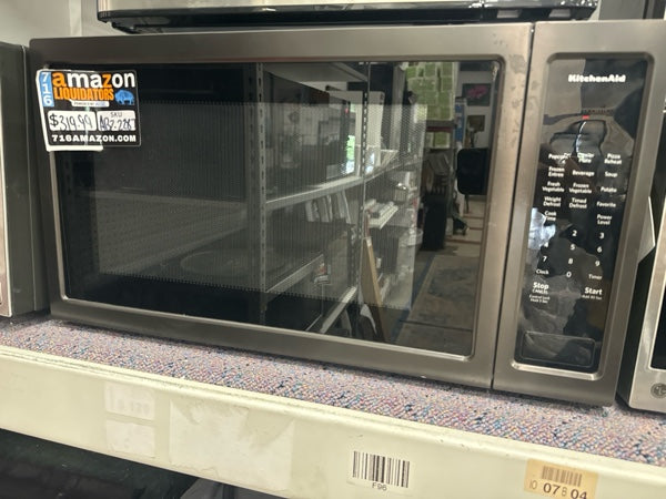 KitchenAid - 2.2 Cu. Ft. Countertop Microwave with Sensor Cooking - Stainles - display_model