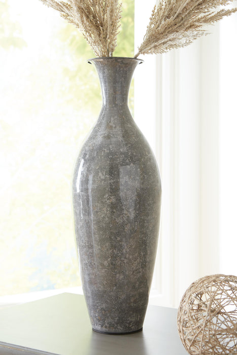 Brockwich Antique Gray Vase