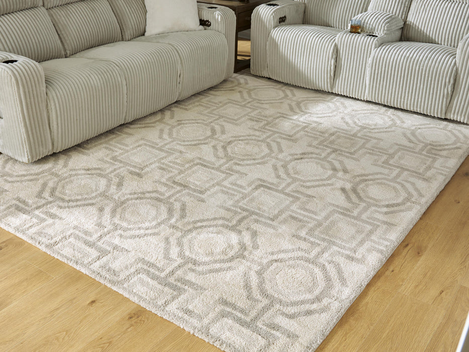 Maconville Ivory/Gray Large Rug