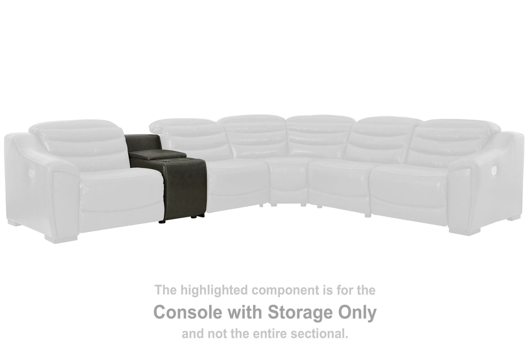 Center Line Dark Gray Living Room Collection
