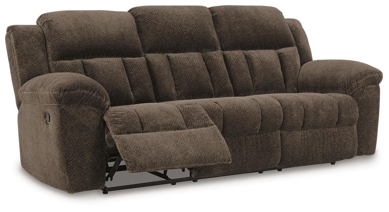 Frohn Chocolate Frohn Reclining Sofa