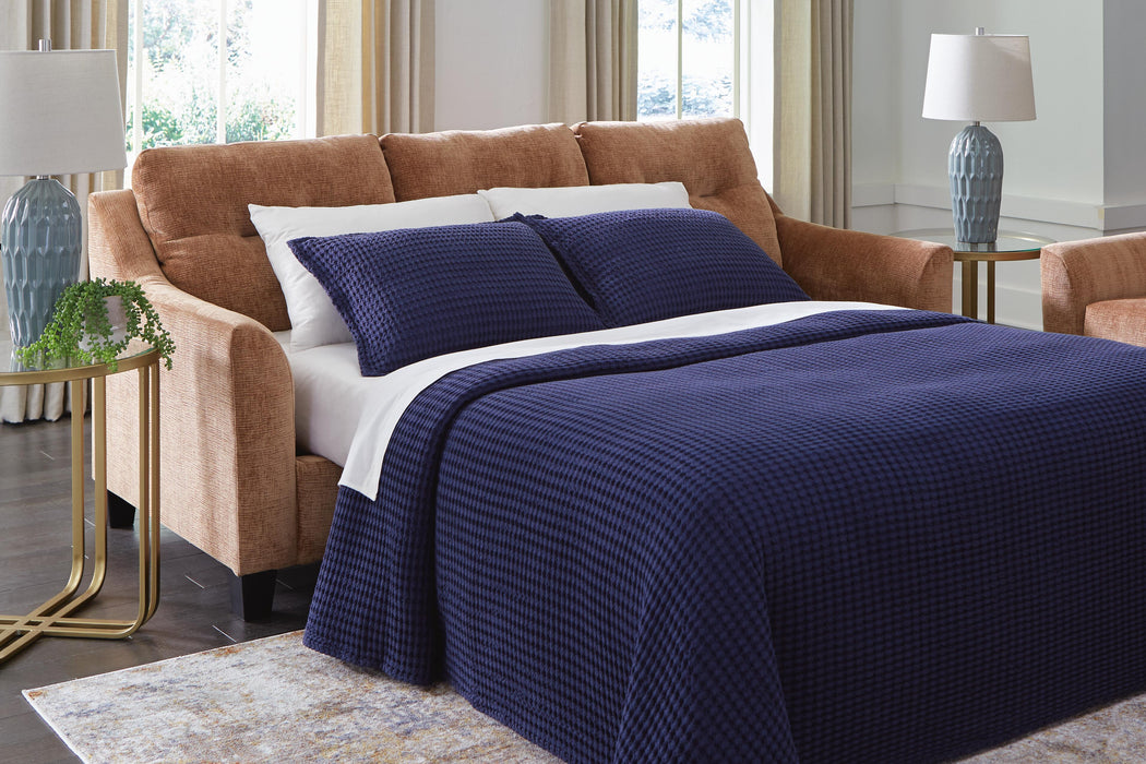 Amity Bay Clay Sofa Chaise Queen Sleeper