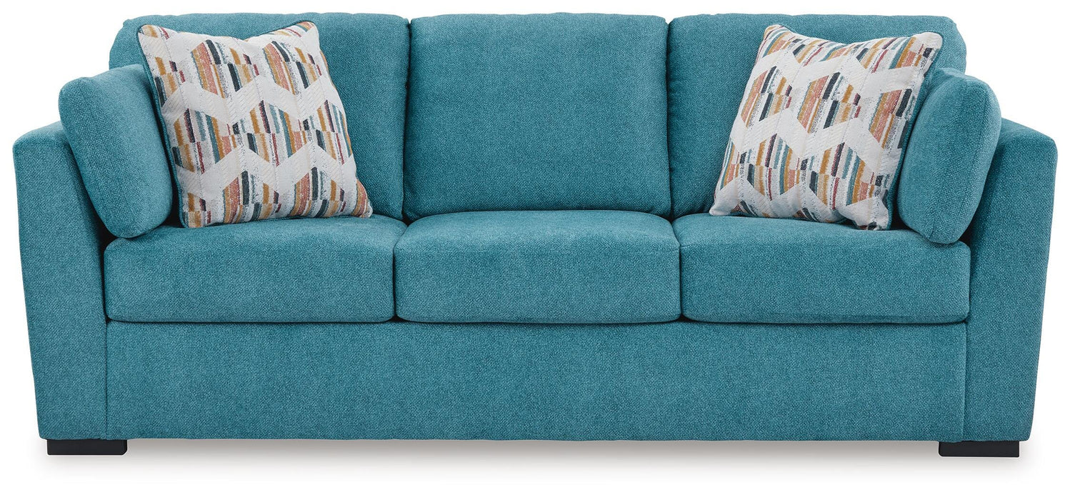 Keerwick Teal Living Room Collection