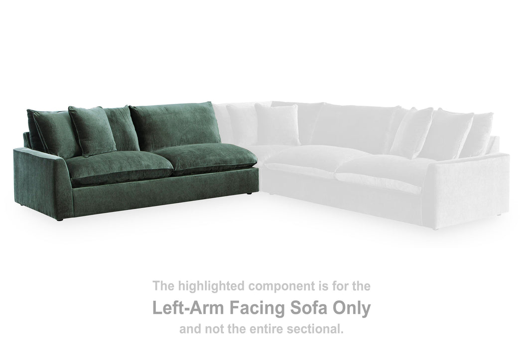 Carriage View Jade Living Room Collection