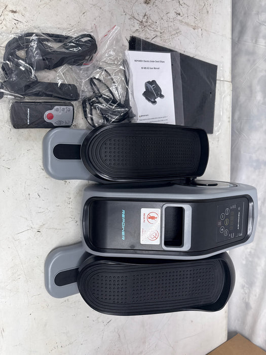 REPOWER Under Desk Ellipticals Electric, Ellipse Leg Exerciser for Seniors Fully Assembled -