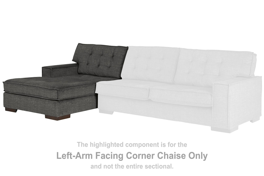 Coulee Point Charcoal Living Room Collection